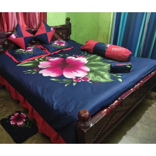 Print Bedsheet 8 pices Set