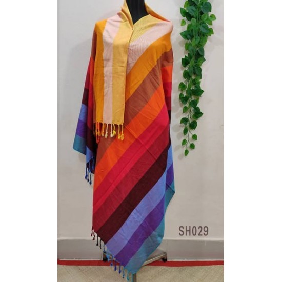 Fashionable Aarong Viscose Rainbow shawl
