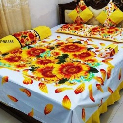 Print Bedsheet 8 pices Set