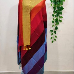 Fashionable Aarong Viscose Rainbow shawl
