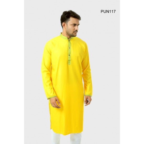 Stylish semi long panjabi for Men