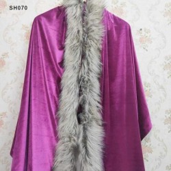 Spacial Winter shawl