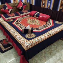 Print Bedsheet 8 pices Set