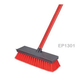 Long Plastic Handle Multi Color Floor Broom Brush