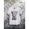 Never Stop Ride White-T-Shirt