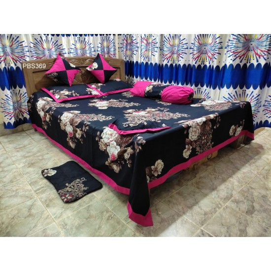 Print Bedsheet 8 pices Set