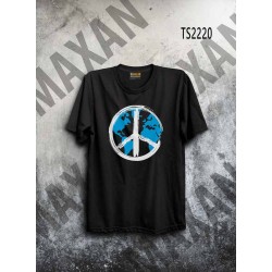 World peace Black-T-Shirt