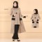 Traditional Dubai cherry Georgette Tunic Style Dress For Women