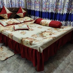 Print Bedsheet 8 pices Set