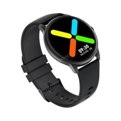 Product Name: IMILAB Smart Watch KW66 3D HD Curved Screen – Black.