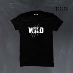 Wild Black-T-Shirt