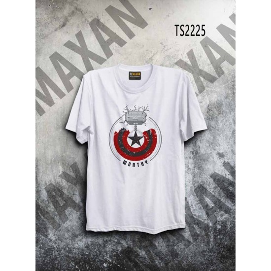 Worthy White-T-Shirt