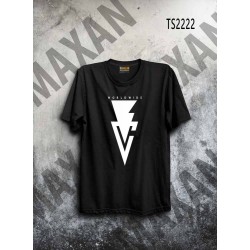 World Wide Black-T-Shirt