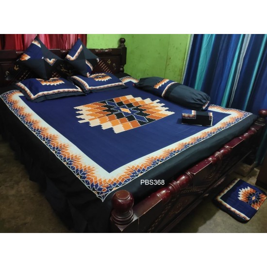 Print Bedsheet 8 pices Set