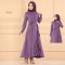 Traditional Dubai cherry Georgette Tunic Style Dress For Women