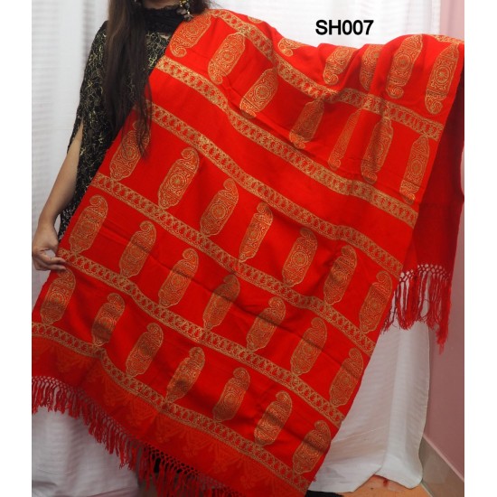 Winter Block Shawl