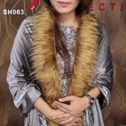 Spacial Winter shawl