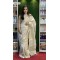 Screen Print Indian Half Silk Saree