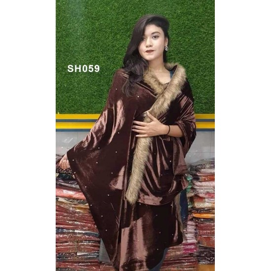 Spacial Winter shawl