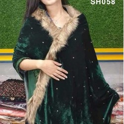 Spacial Winter shawl