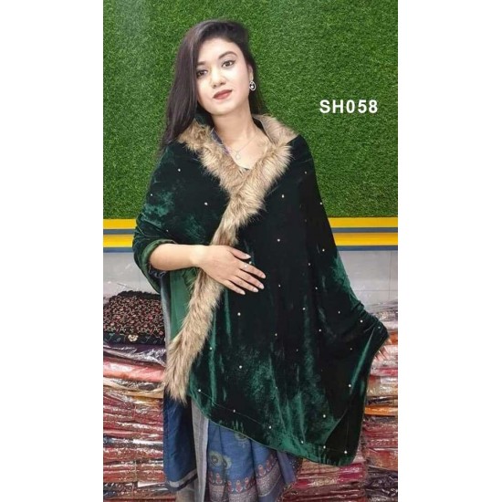 Spacial Winter shawl