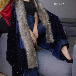Spacial Winter shawl