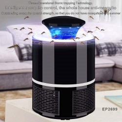 Pest Control Electric anti Mosquito Killer Lamp Mosquito Trap LED Pest Catcher Repeller Bug Insect Repellent Black