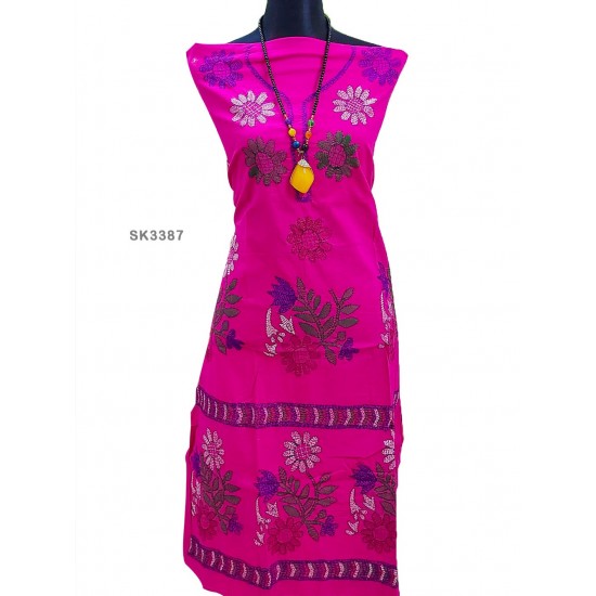 Hand stitched single kameez