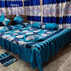 Print Bedsheet 8 pices Set