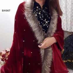 Spacial Winter shawl