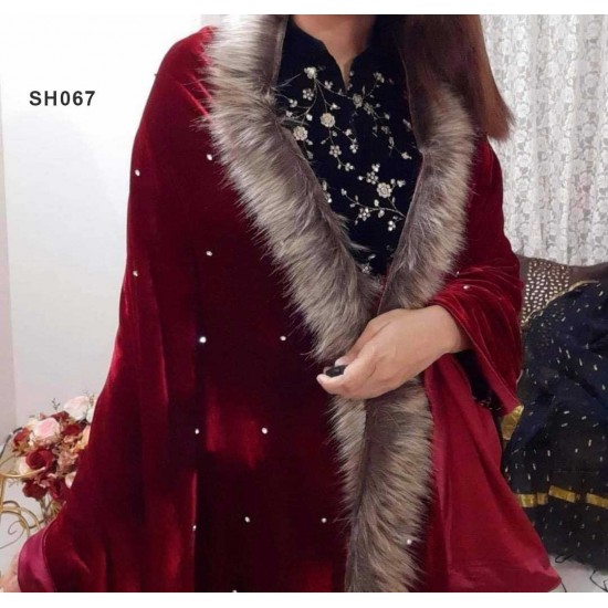Spacial Winter shawl