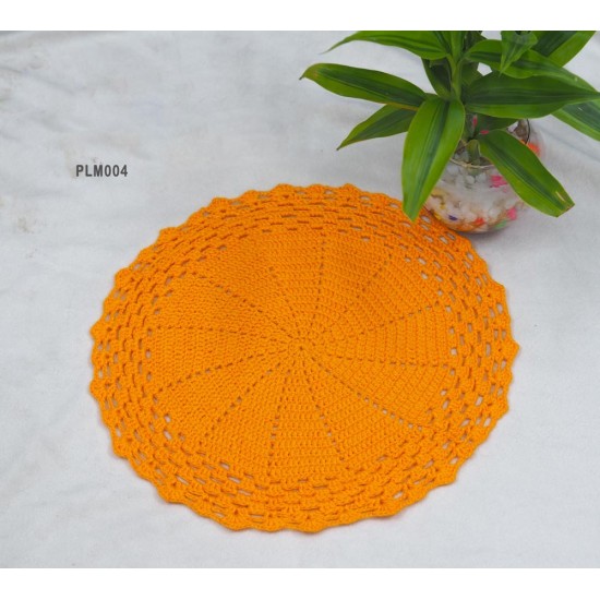 Crochet Single Plate Mat