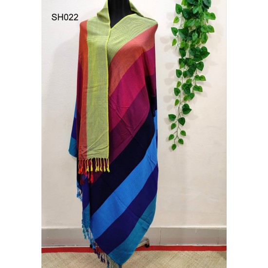 Fashionable Aarong Viscose Rainbow shawl