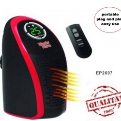 Mini Portable Room Heater With Remote Control 400-w