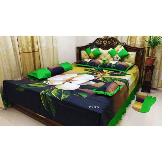 Print Bedsheet 8 pices Set