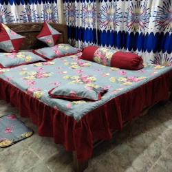 Print Bedsheet 8 pices Set