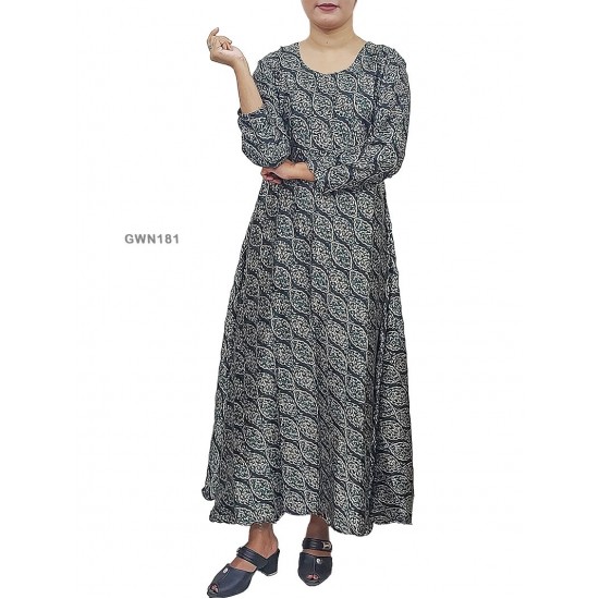 Original Indian printed Samu Silk Kurtis for Women