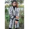 Women Black & White Front Open Fashion Design Cardigans