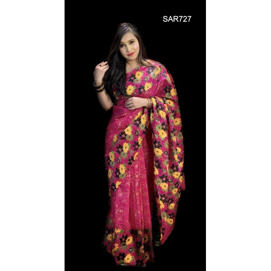 Half Silk Saree