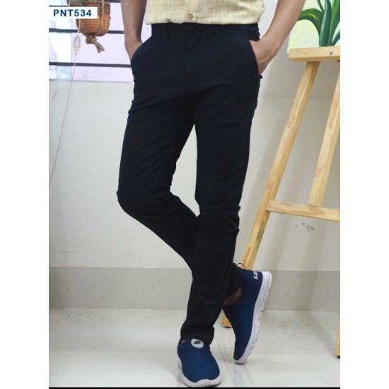 Slim-Fit Chino Gabardine Pants