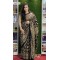 Screen Print Indian Half Silk Saree