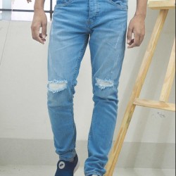 Slim-fit Stretchable Denim Jeans Pant For Men