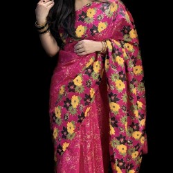 Half Silk Saree