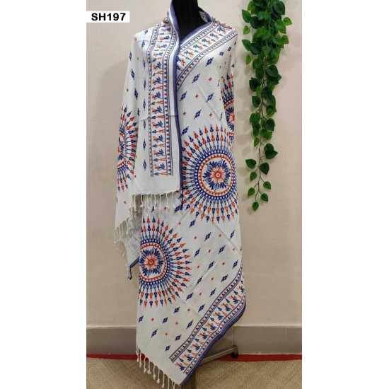 Stylish Aarong Viscose Screen Print shawl