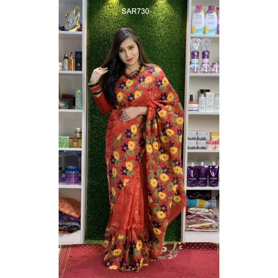 Half Silk Saree