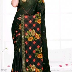 Colorful Indian Soft Silk Saree