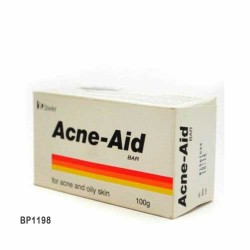 Acne Aid Soap Bar for Acne and Oily Skin – 100gm