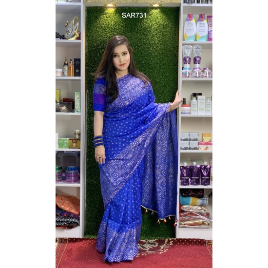 Half Silk Saree