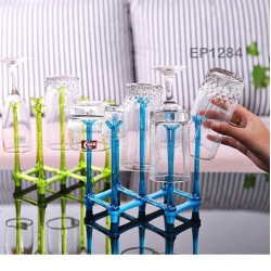Folding Glass Stand Cup Holder