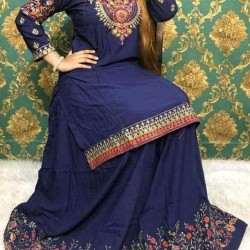 Ready made Kameez and Skirt Set